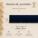 Franja Algodão 4 cm – Vendida ao Metro