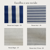 Kit DIY Abat-Jour Cilindro - Tela Dourada