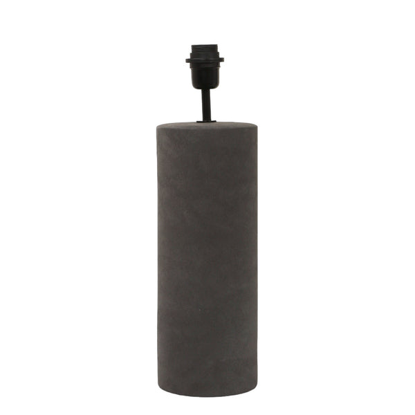 Candeeiro Mesa - Cilindro Preto Engobe- F4681-VE145- 25