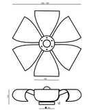 Aplique Rita A1348 1125